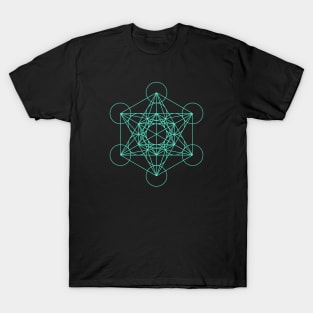 Metatron's Cube Sacred Geometry T-Shirt